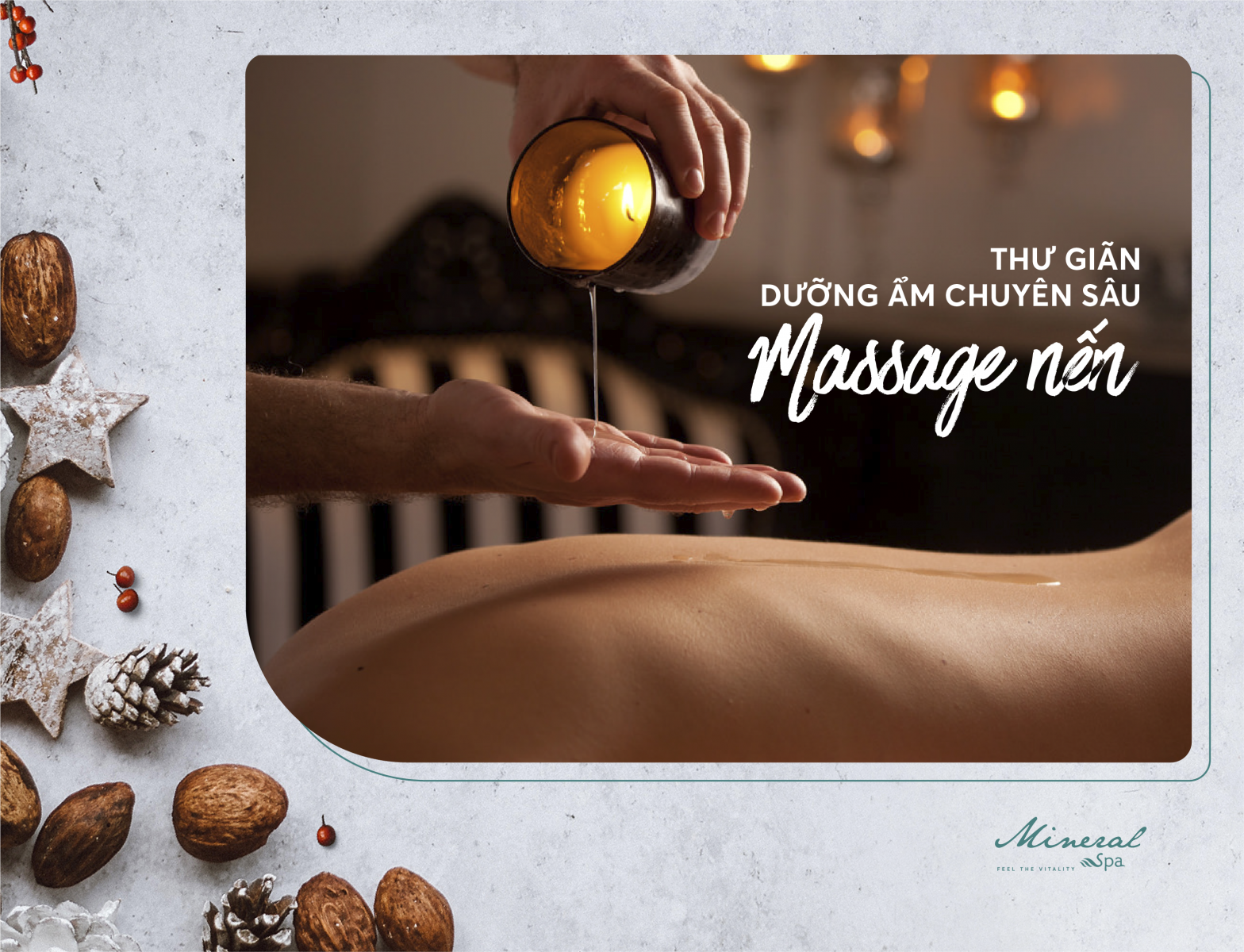 Nến Massage (Candle massage) - Trị liệu dưỡng ẩm chuyên sâu toàn body 